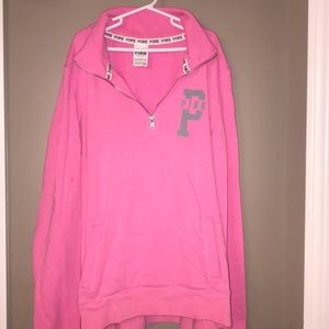 PINK Quater Zip